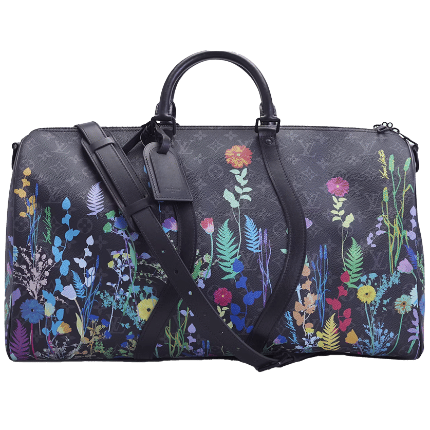 Louis Vuitton Keepall Bandouliere Monogram Eclipse 50 Foliage