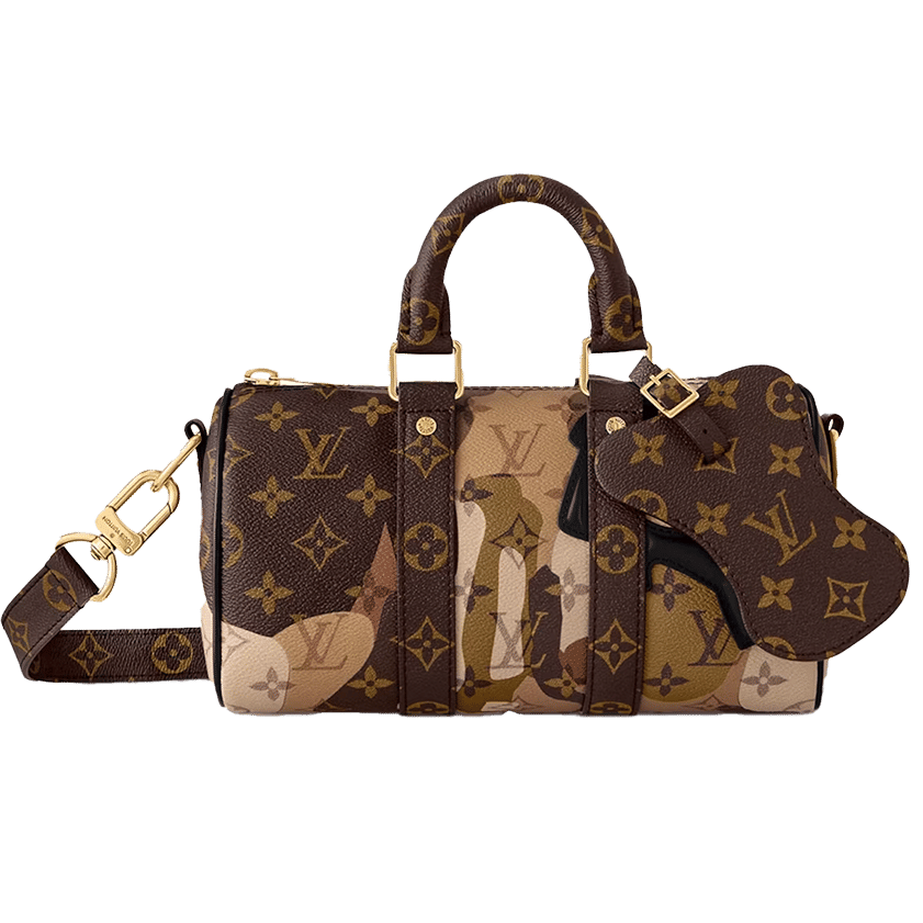 Louis Vuitton Keepall Bandouliere 25 Brown