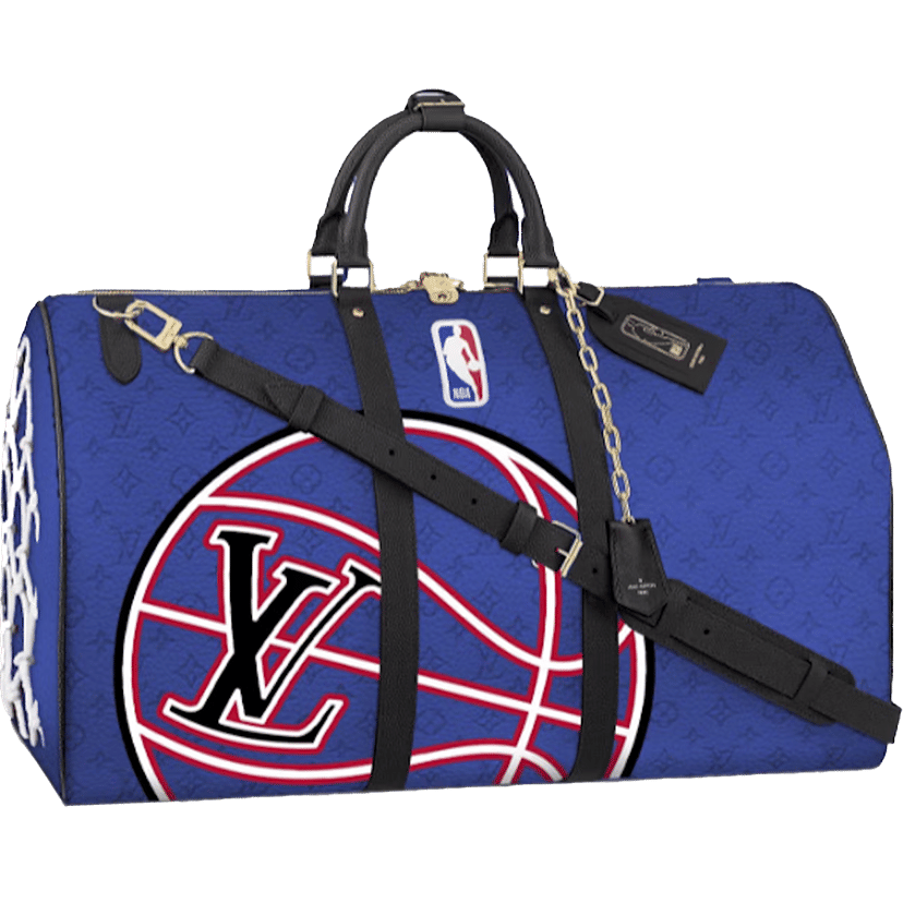 Louis Vuitton x NBA Keepall 55 Bandouliere Blue