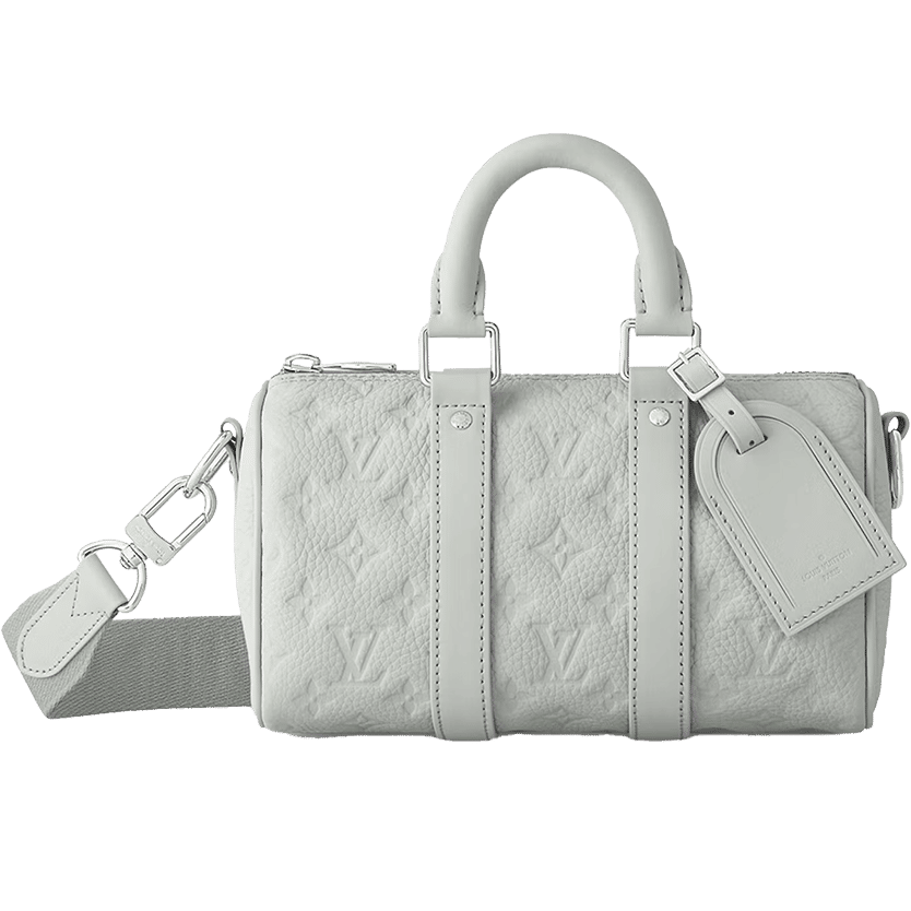 Louis Vuitton Keepall Bandouliere 25 Mineral Gray