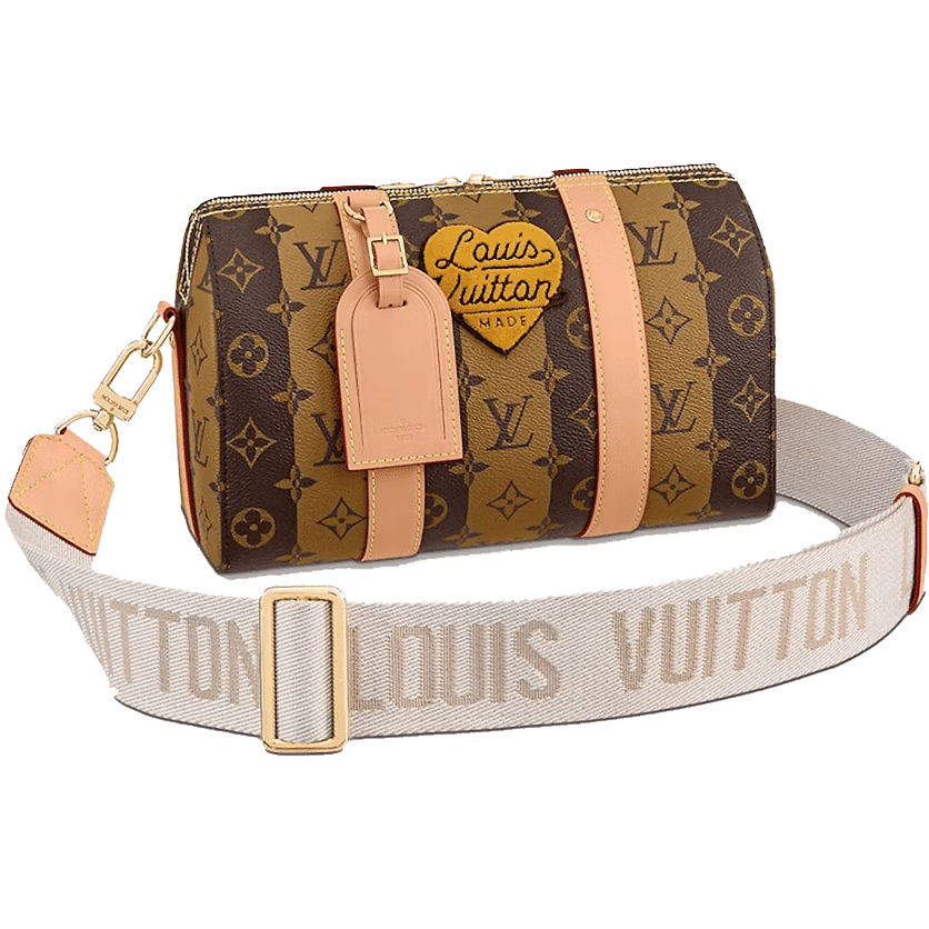 Louis Vuitton x Nigo City Keepall Monogram Stripes Brown