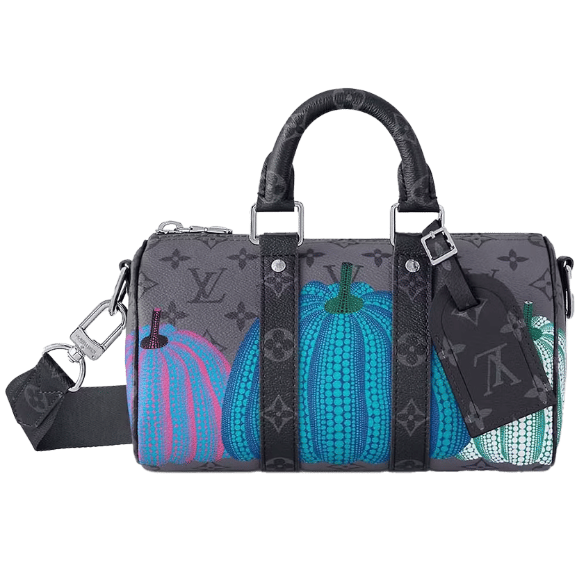 Louis Vuitton LV x YK Keepall 25 Pumpkin Print