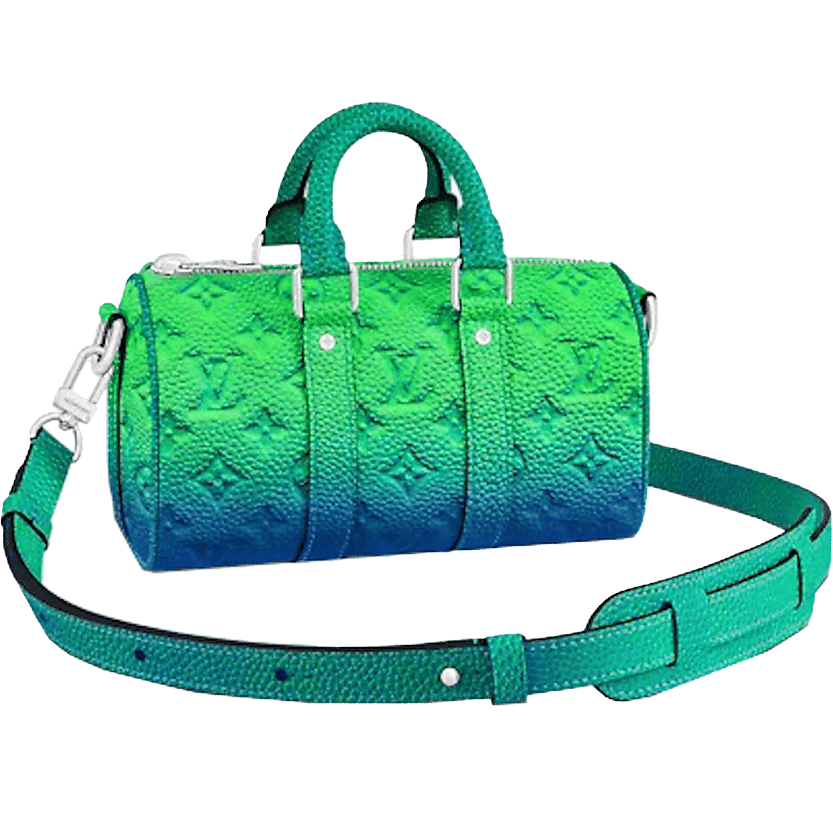 Louis Vuitton Keepall XS Taurillon Illusion Blue/Green