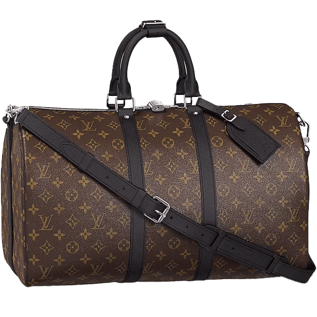 Louis Vuitton Keepall Bandouliere Monogram Macassar 45 Brown/Black