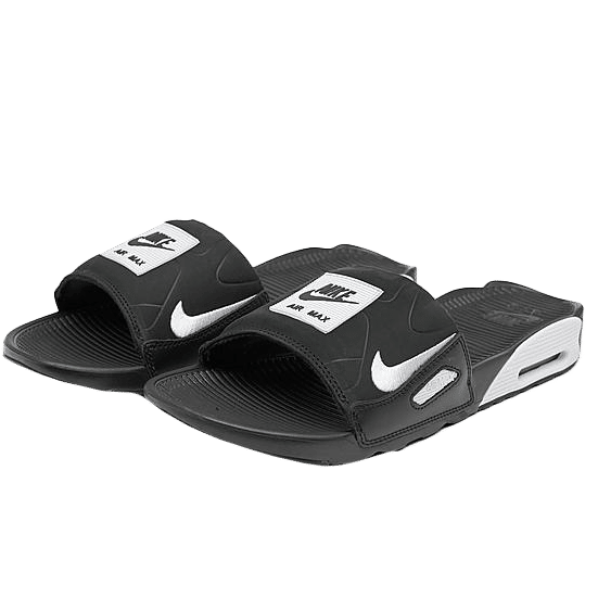Nike Air Max 90 Slide Black White