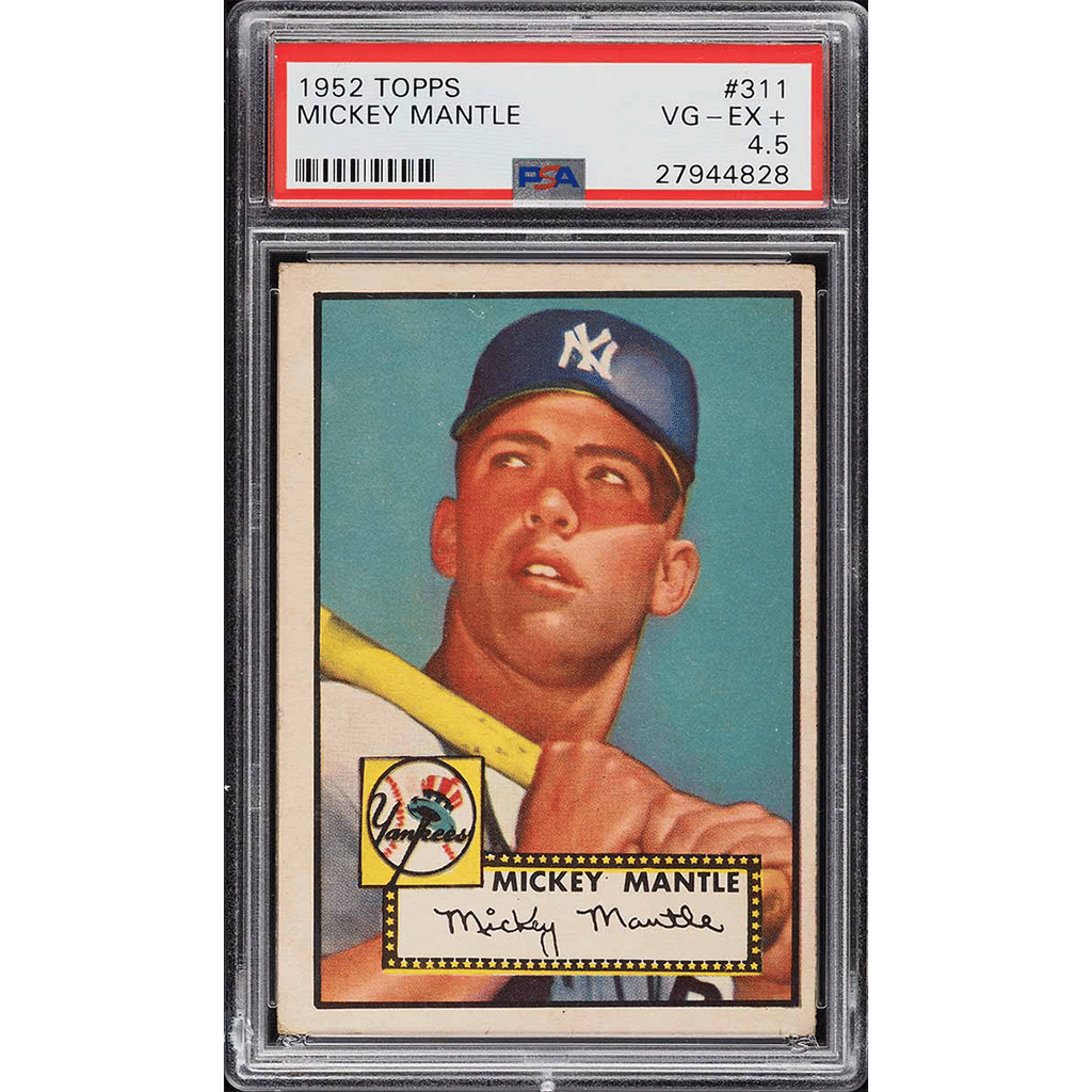1952 Topps Mickey Mantle #311 PSA 4.5 VGEX+