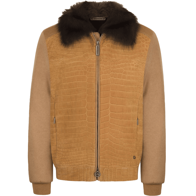 Stefano Ricci Mink Collar Blouson