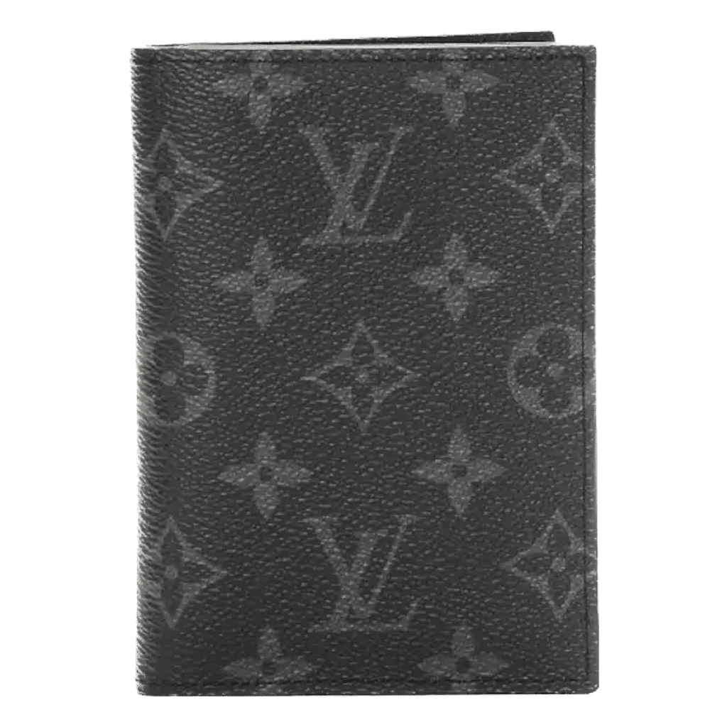 Louis Vuitton Passport Cover Monogram Eclipse Black/Grey
