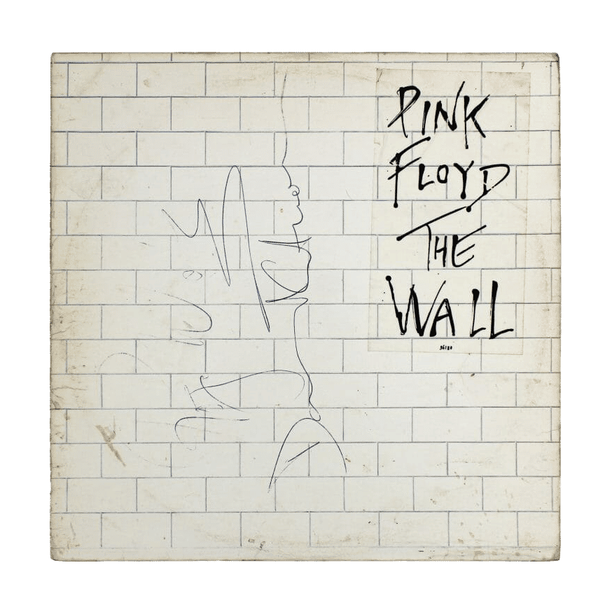 Pink Floyd (4) Gilmour, Waters, Mason & Wright Signed Album Cover JSA & BAS Collectible Memorabilia