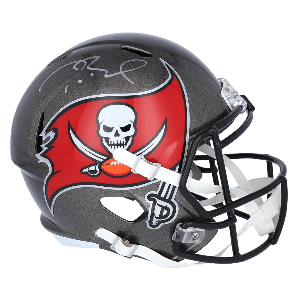 Tom Brady Tampa Bay Buccaneers Autographed Riddell Speed Authentic Helmet