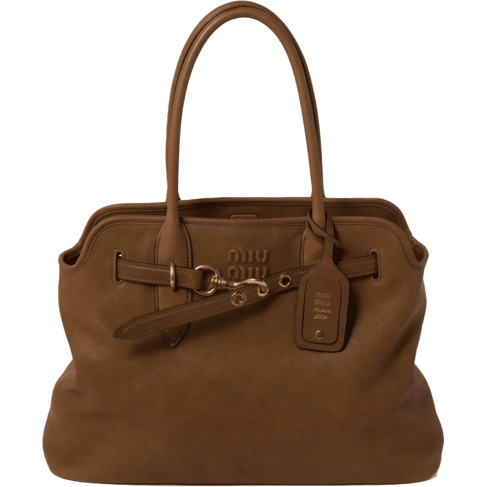 Miu Miu nappa-leather tote bag