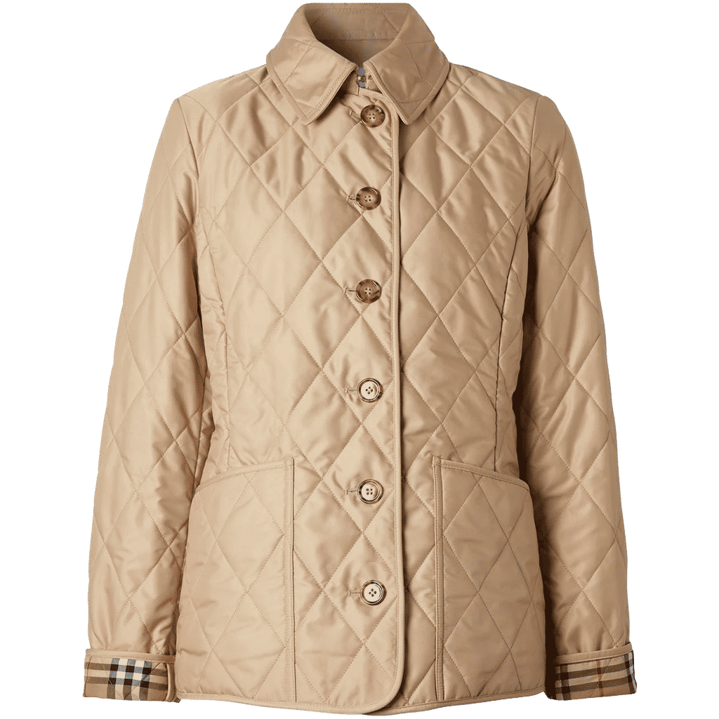 Burberry diamond-quilted jacket