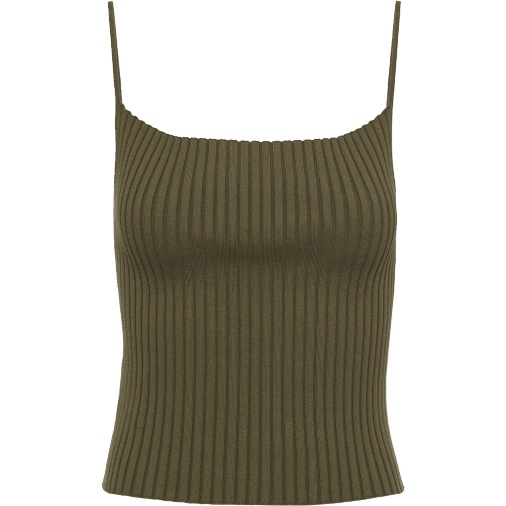 Prada cotton ribbed tank top