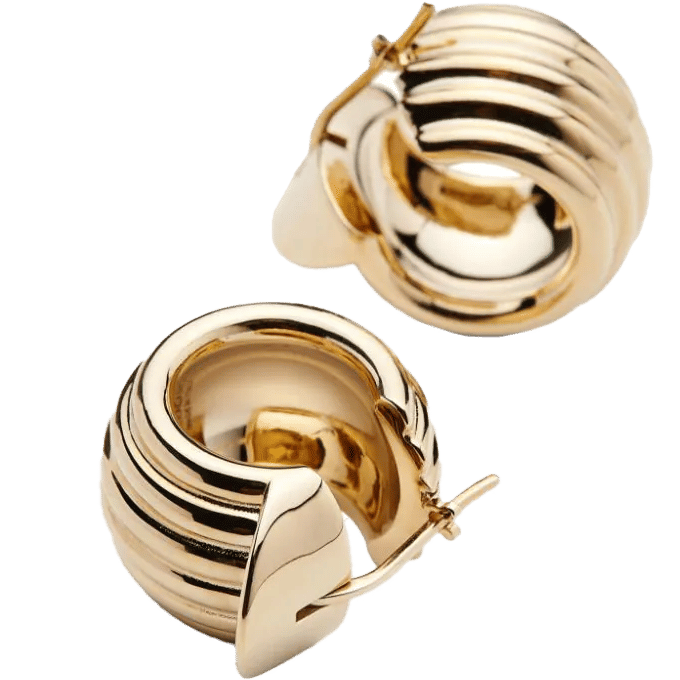 Ferragamo Gancini hoop earrings