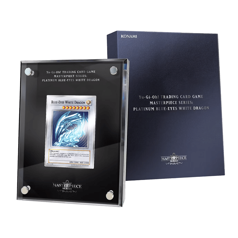 Yu-Gi-Oh! TCG Masterpiece Series Platinum Blue-Eyes White Dragon