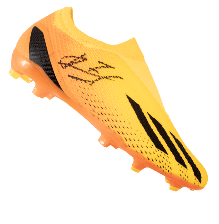 Andriy Shevchenko Signed Orange Adidas X Speedportal .3 Boot