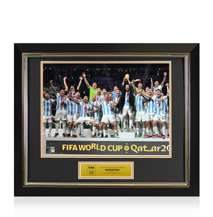 Argentina Official FIFA World Cup Framed Photo: 2022 FIFA World Cup Qatar™ Winners (unsigned)