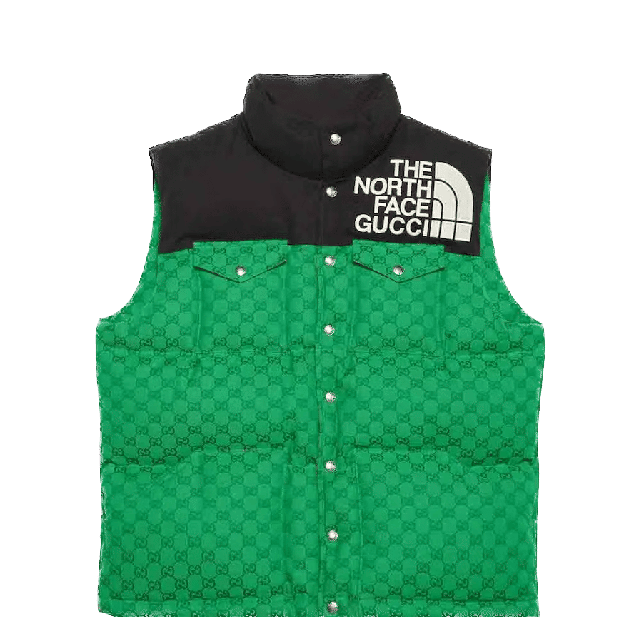 Gucci x The North Face Padded Vest Green/Black