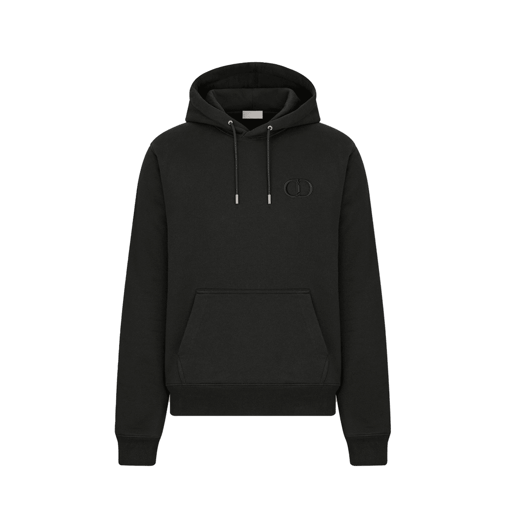 "CD Icon" Hooded Sweatshirt Black