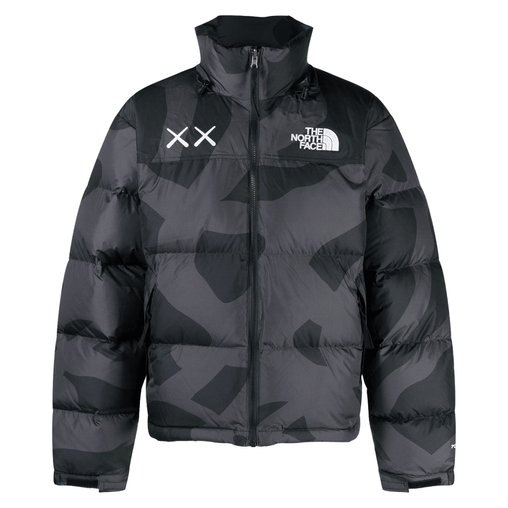 KAWS x The North Face Retro 1996 Nuptse Jacket Black