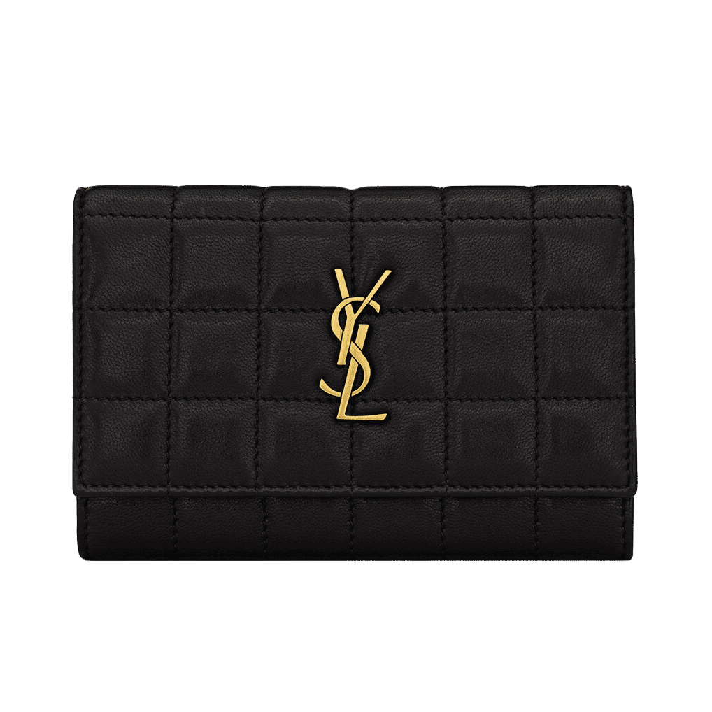 Cassandre Matelassé Carré Small Envelope Wallet in Lambskin
