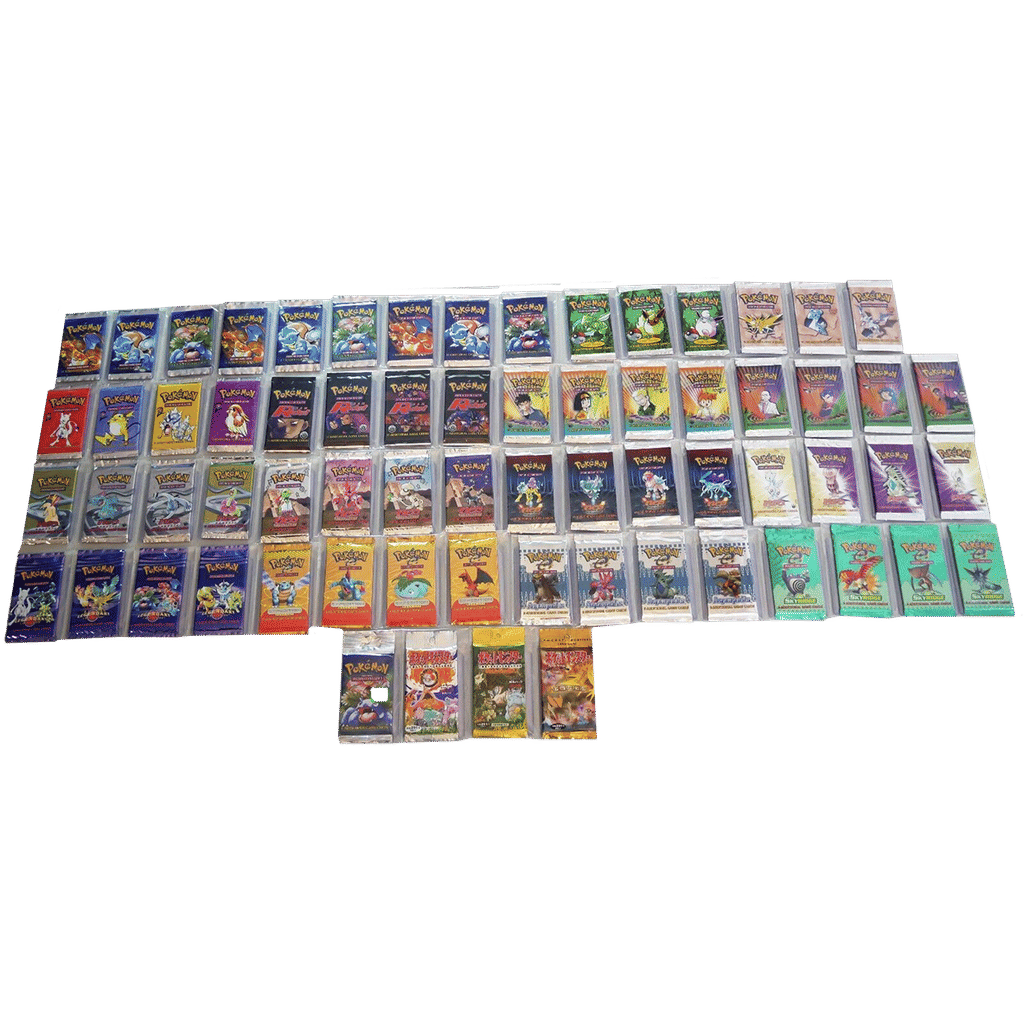 Pokemon Complete 1st Edition Base Set to Skyridge Set - Sealed Booster Packs With Bonuses