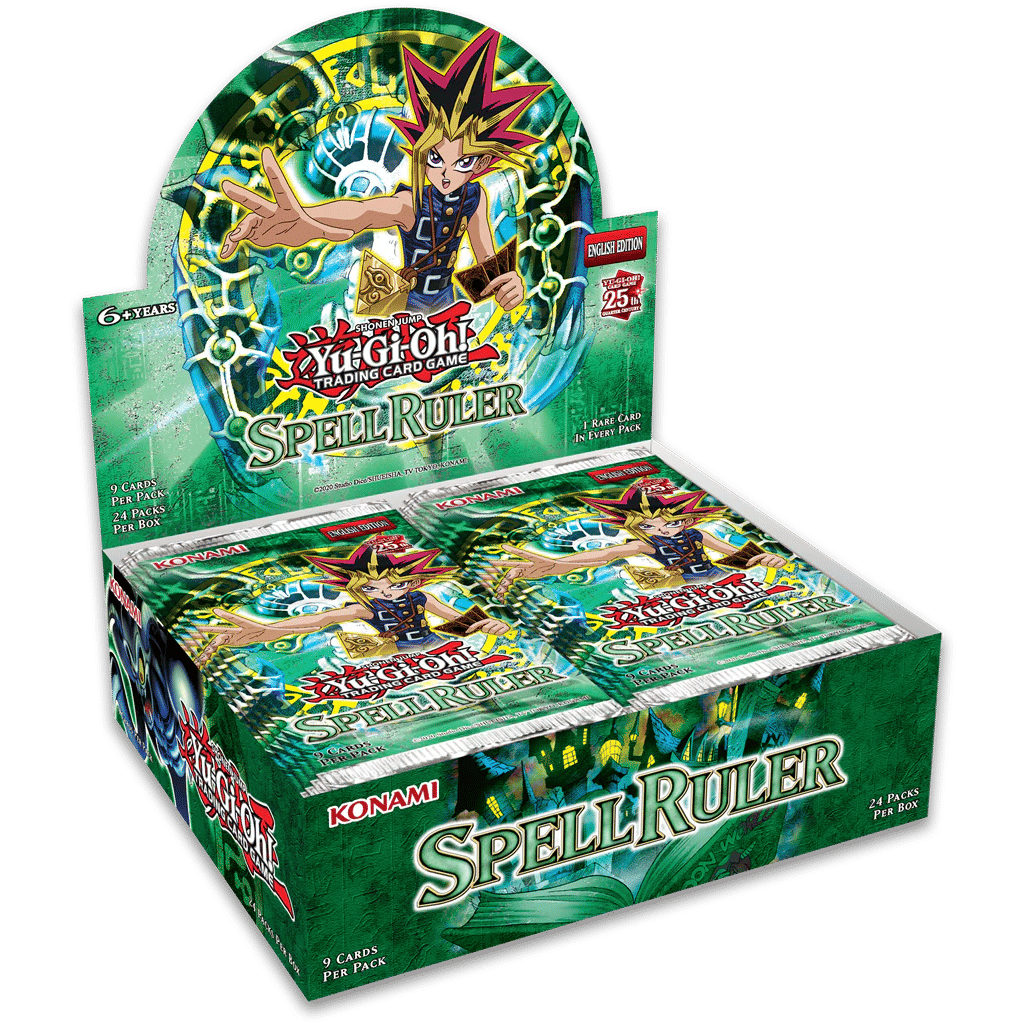 Yugioh 1st Edition Spell Ruler Booster Box Sealed 24 Packs Extremely Rare