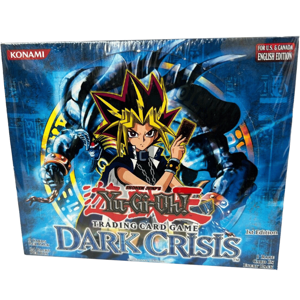 Yugioh 1st Edition Dark Crisis Booster Box Sealed 24 Packs