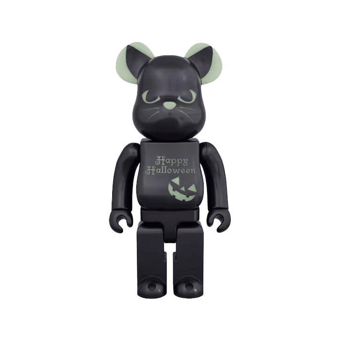 Bearbrick 2016 Halloween 400% Black/Green