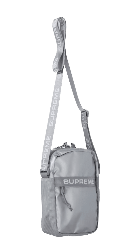 Supreme Shoulder Bag (FW22) Silver