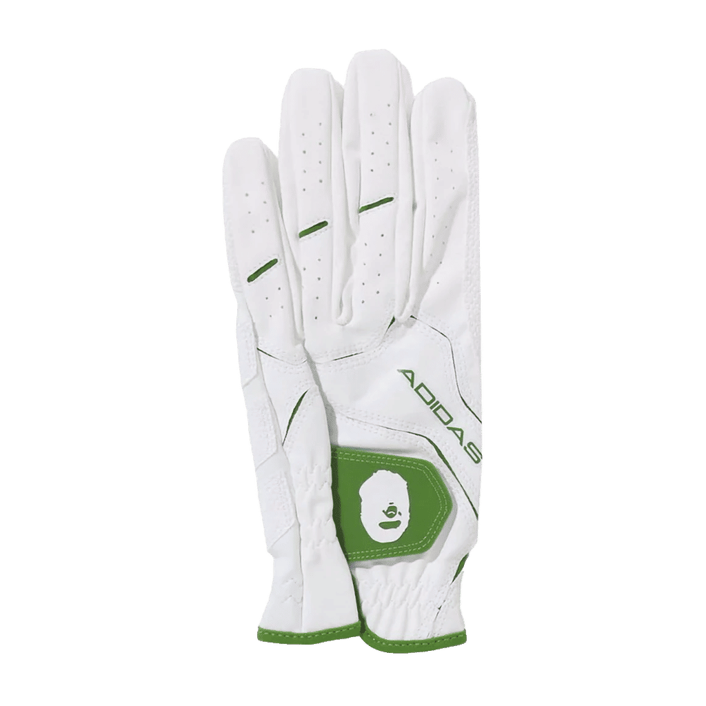 BAPE x adidas Golf Glove White