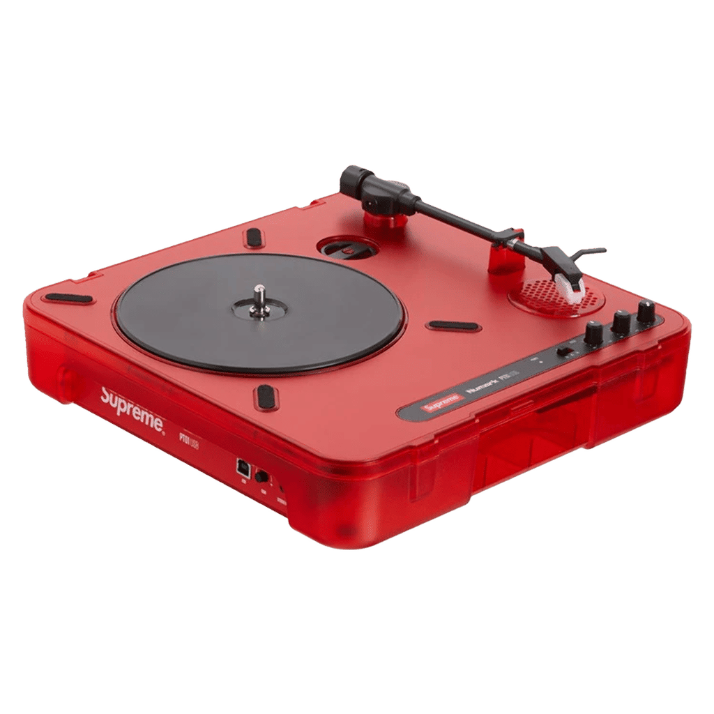 Supreme Numark PT01 Portable Turntable US Plug Red