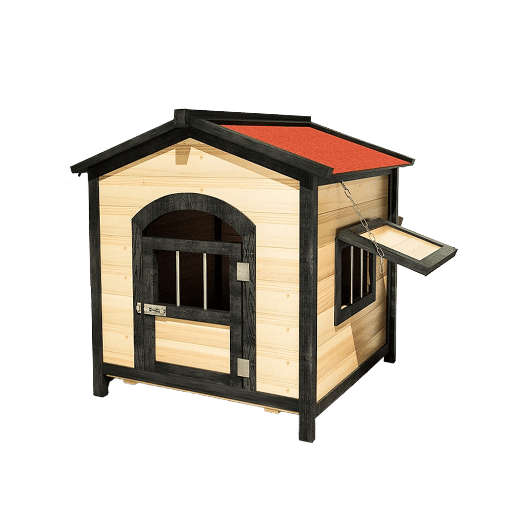 Outdoor Wooden Dog House Large