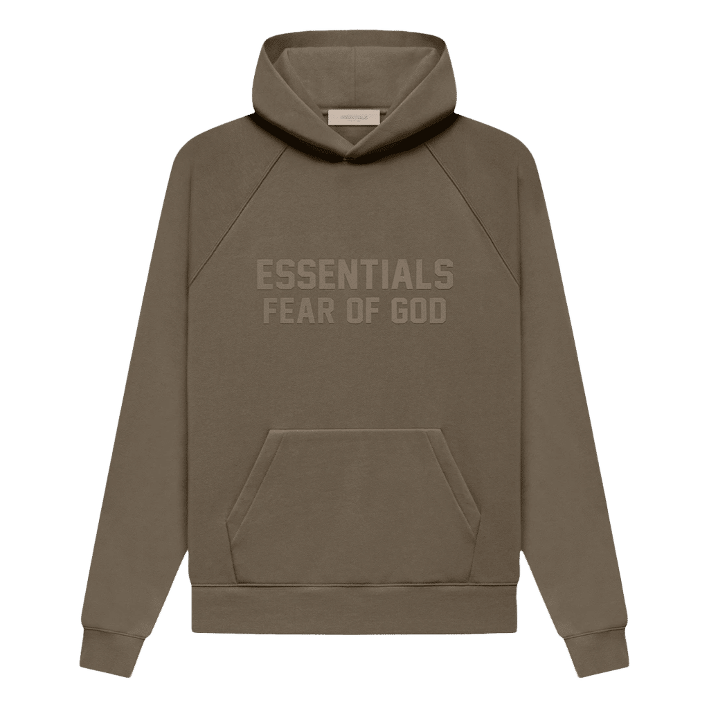 Fear of God Essentials Hoodie Wood