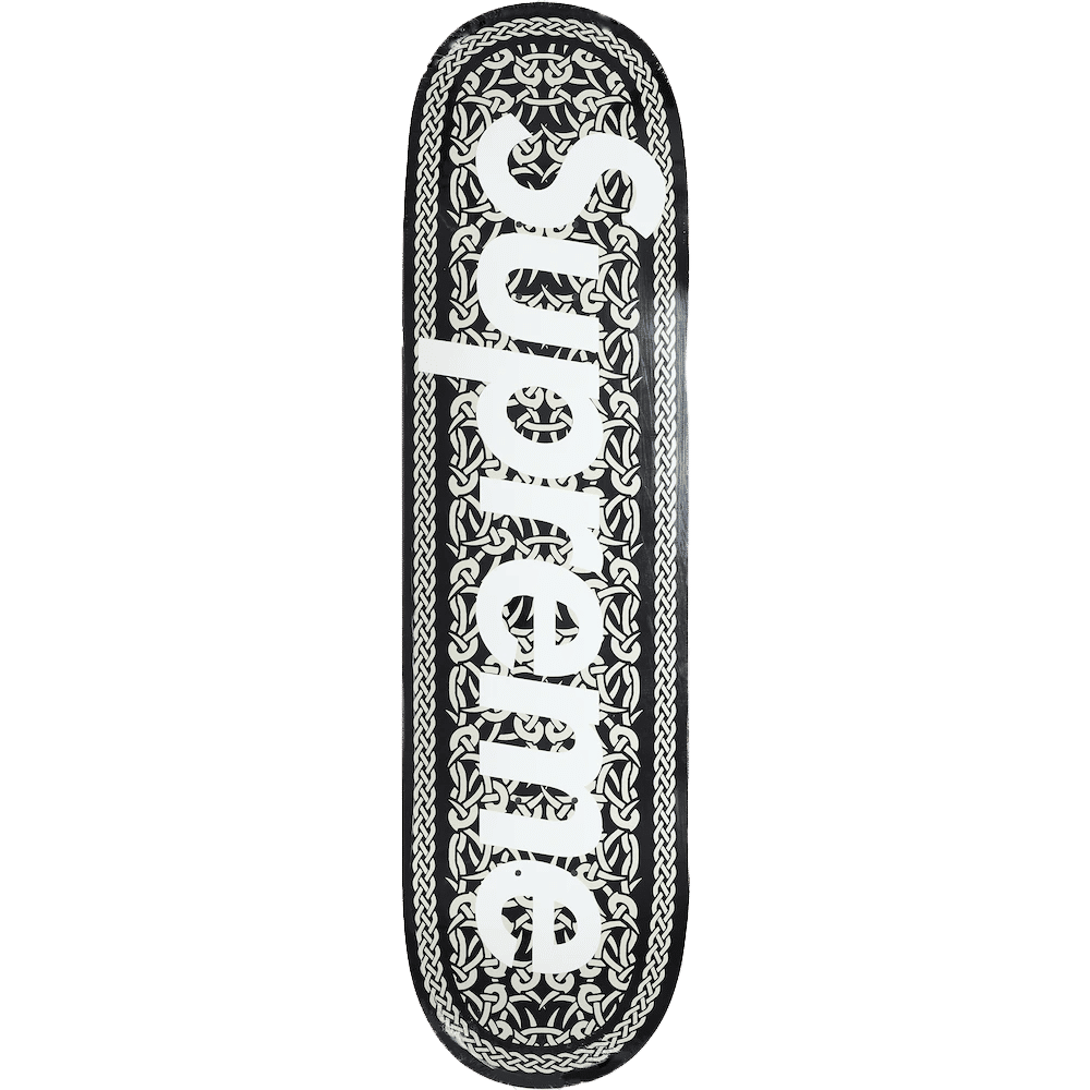 Celtic Knot Skateboard Deck Black
