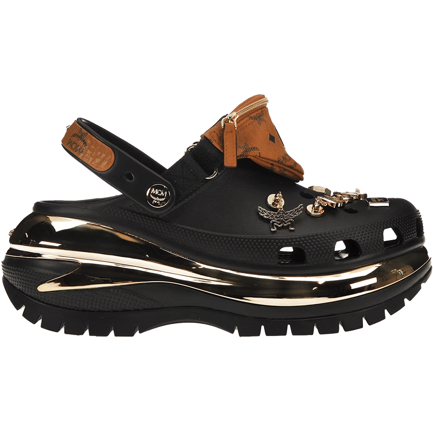 Crocs Classic Mega Crush Clog MCM Belt Bag Black
