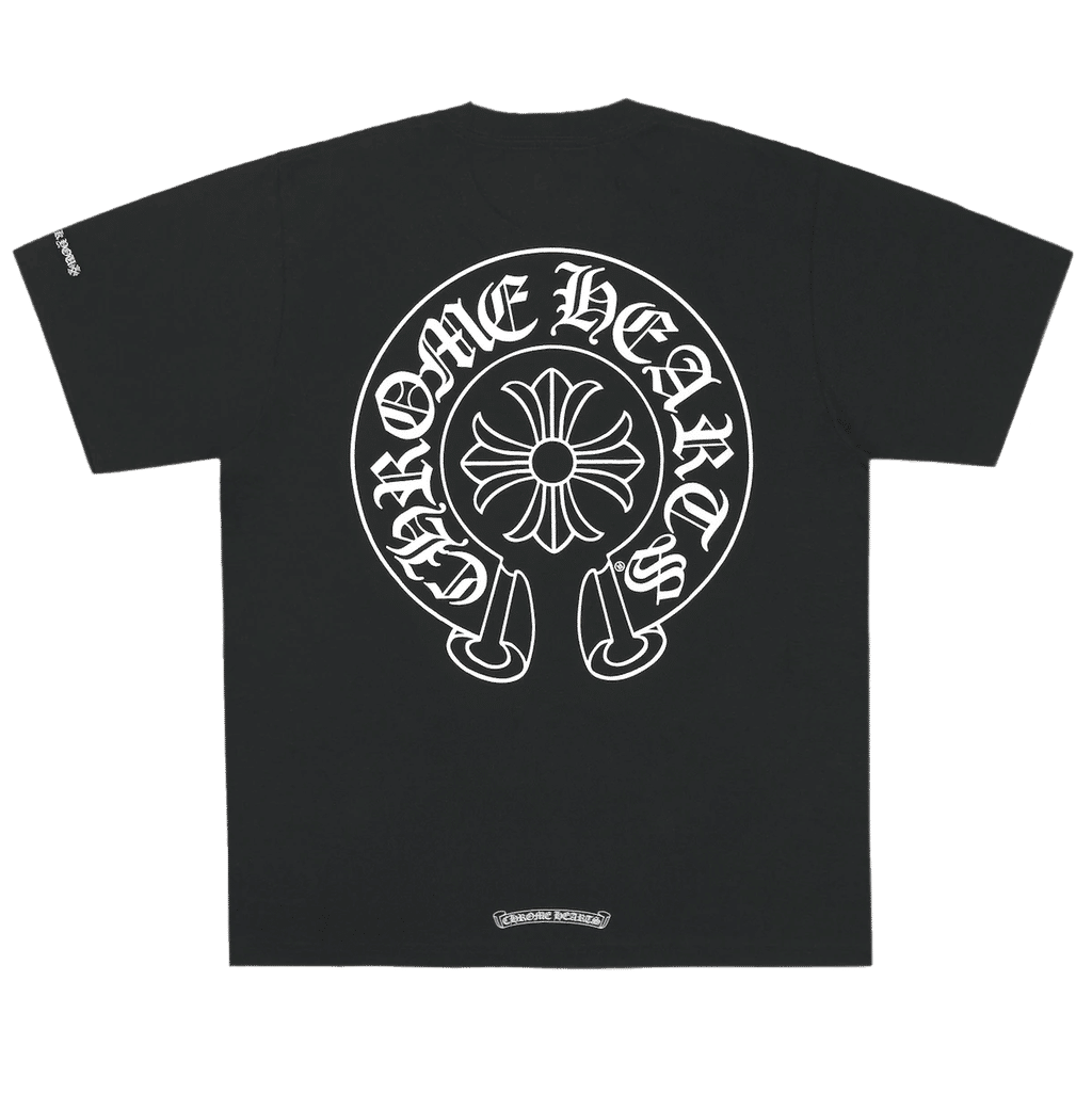 Chrome Hearts Horse Shoe Logo Pocket T-Shirt Black