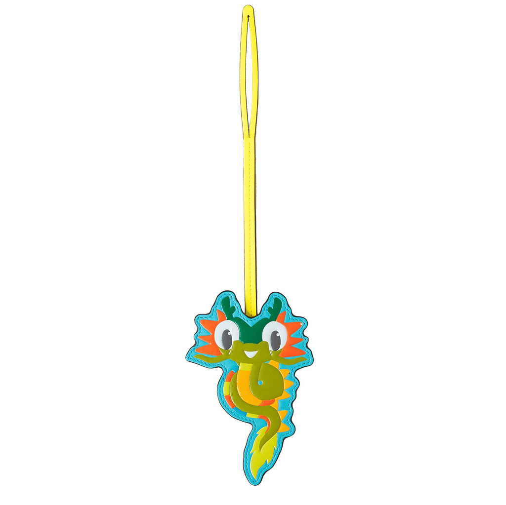 Mulberry x Mira Mikati Year of the Dragon leather keyring