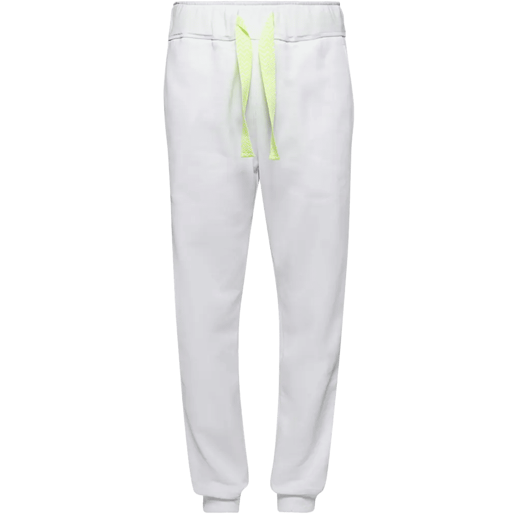 Lanvin Joggers With Curb Lace 'Optic White'