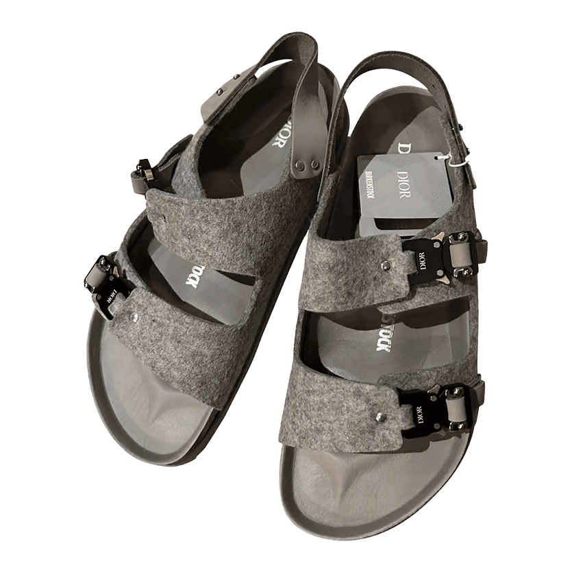 Dior by Birkenstock Milano Sandal Grey