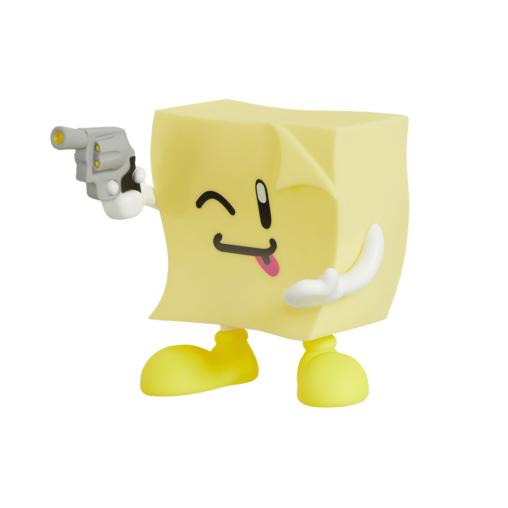 Supreme Sticky Note Molded Lamp Yellow