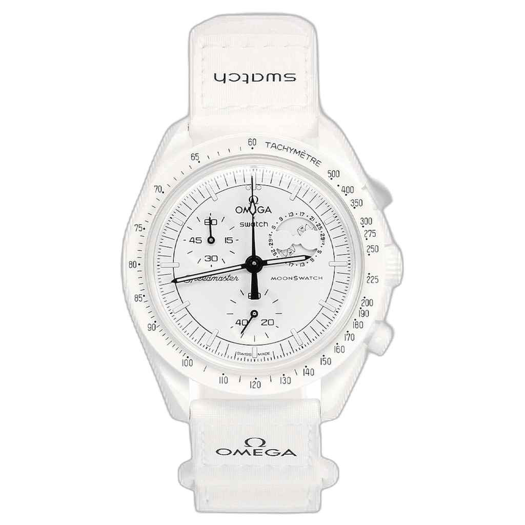 Swatch MoonSwatch Mission to Moonphase Snoopy White