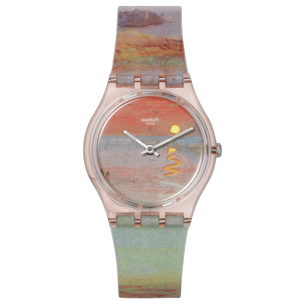 Swatch Turner's Scarlet Sunset Watch