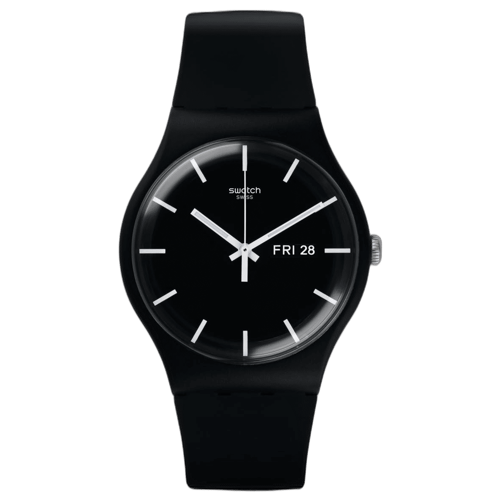 Swatch Mono Black Biosourced Watch