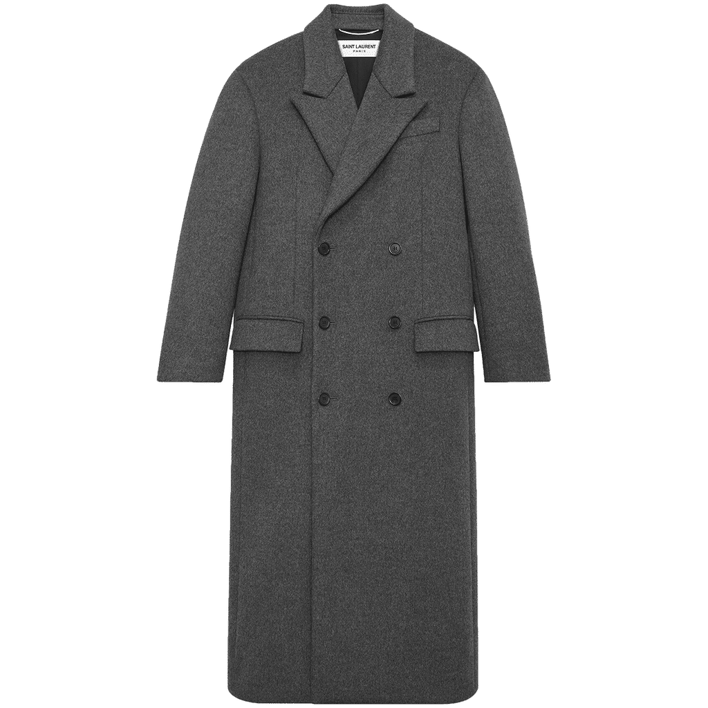 Saint Laurent double-breasted wool coat