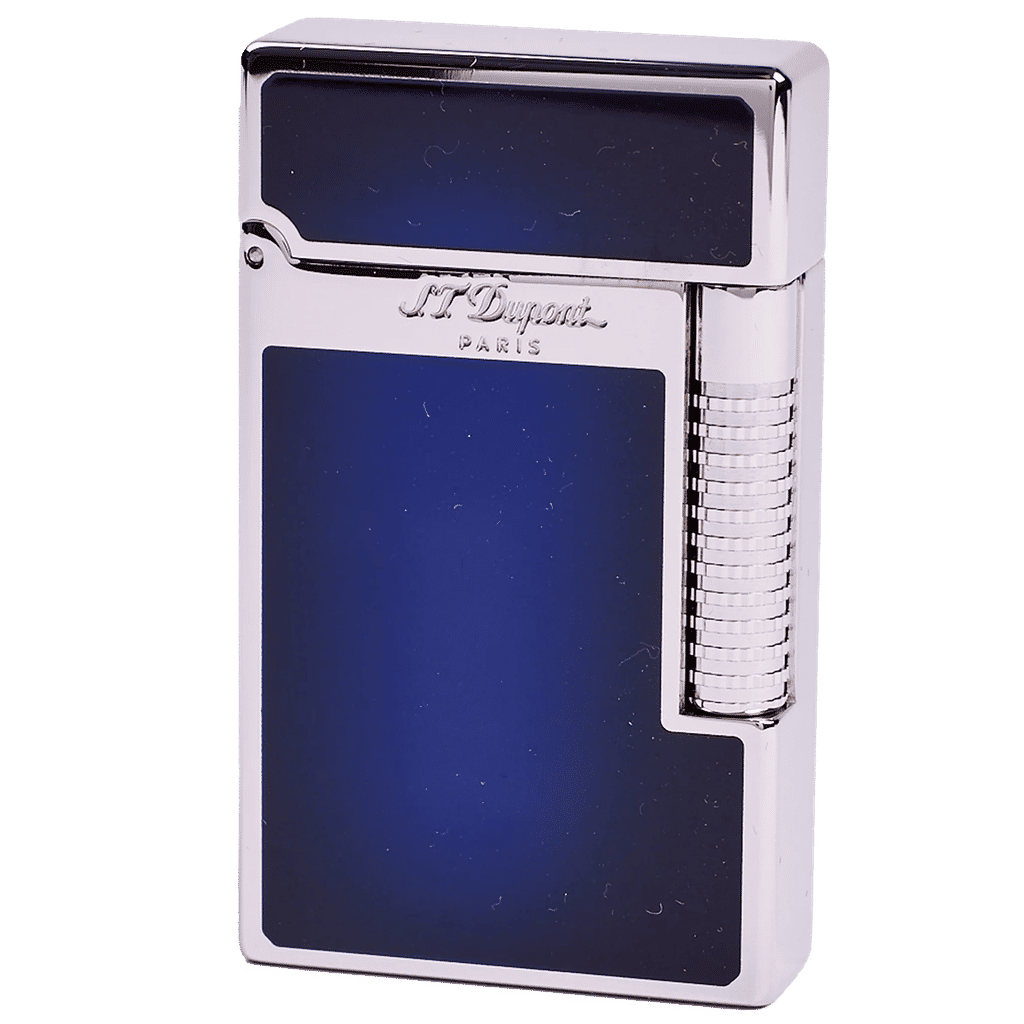 S.T. Dupont Le Grand Cling Blue Palladium Lighter