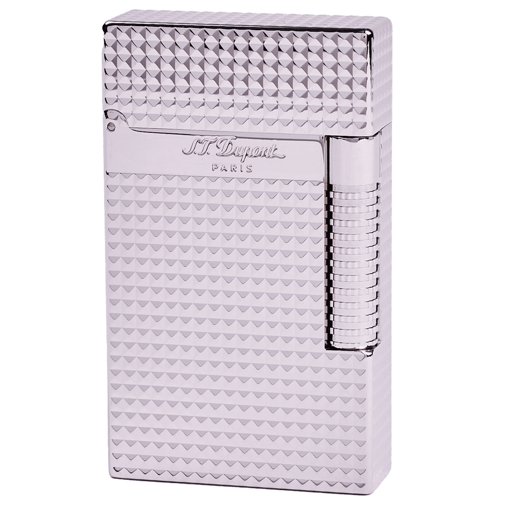 S.T. Dupont Le Grand Cling Diamond Head Palladium Lighter