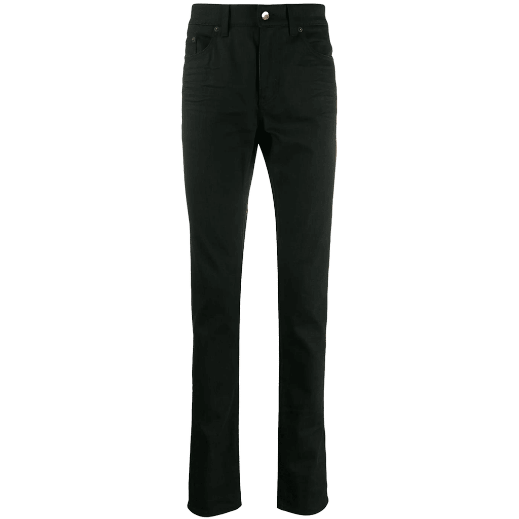 Saint Laurent creased skinny jeans