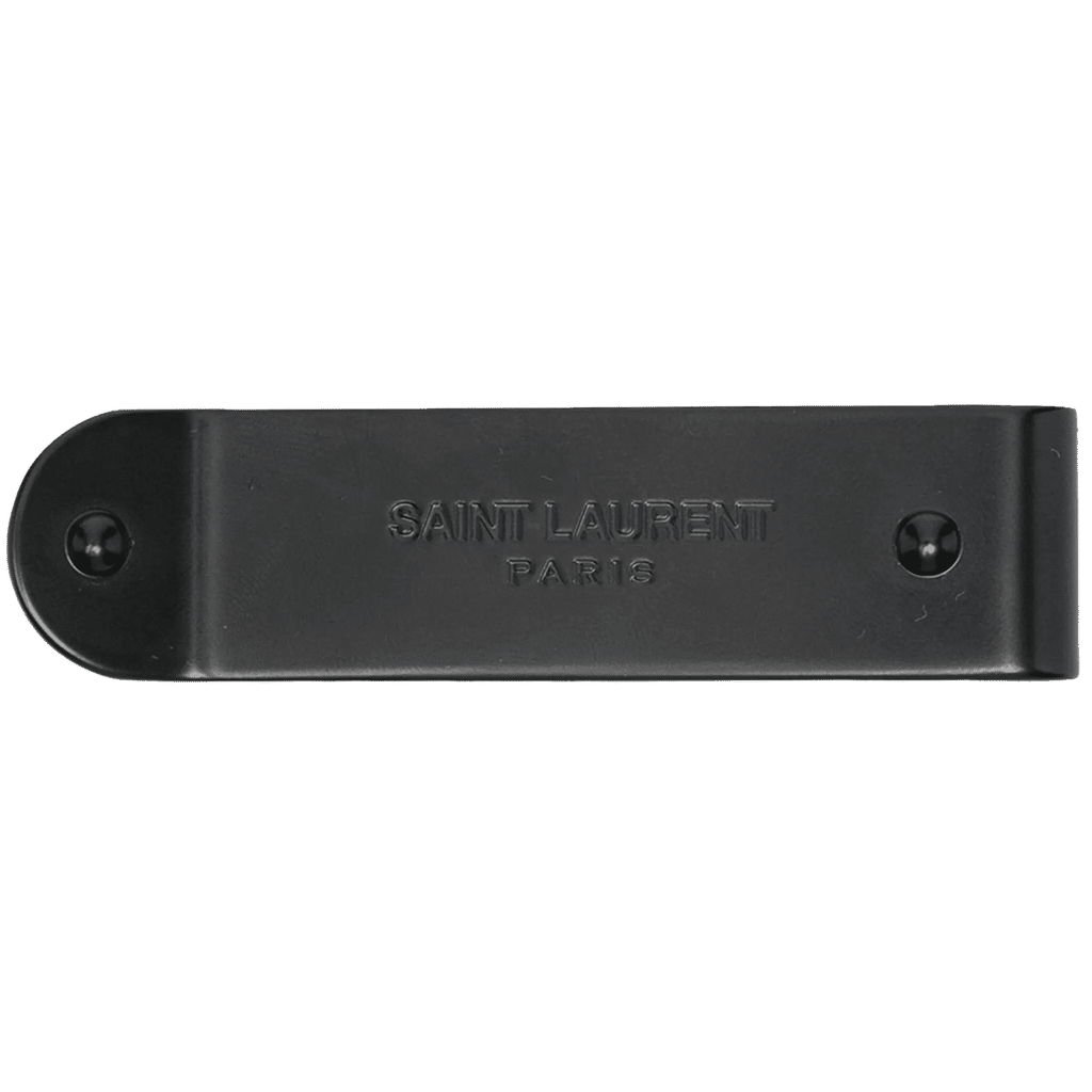 Saint Laurent logo-engraved money clip