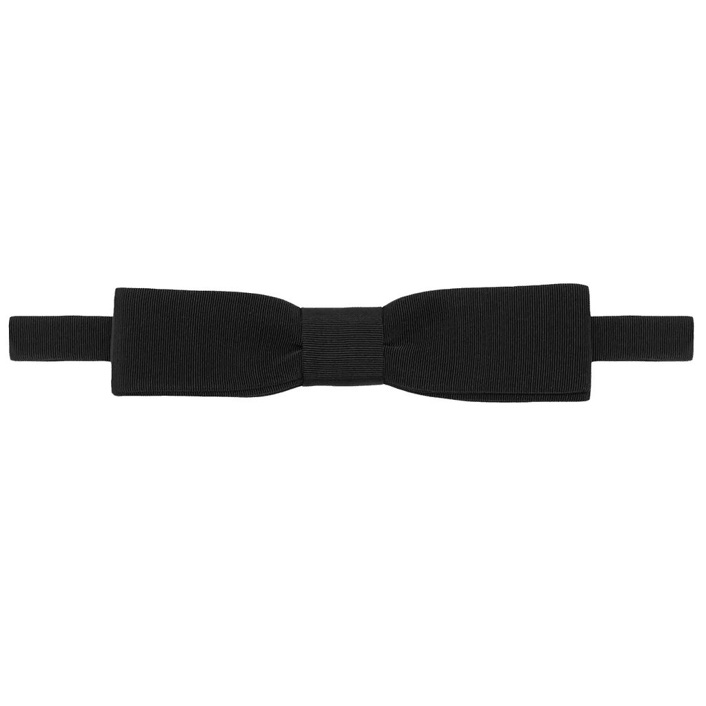 Saint Laurent ribbed effect bow tie